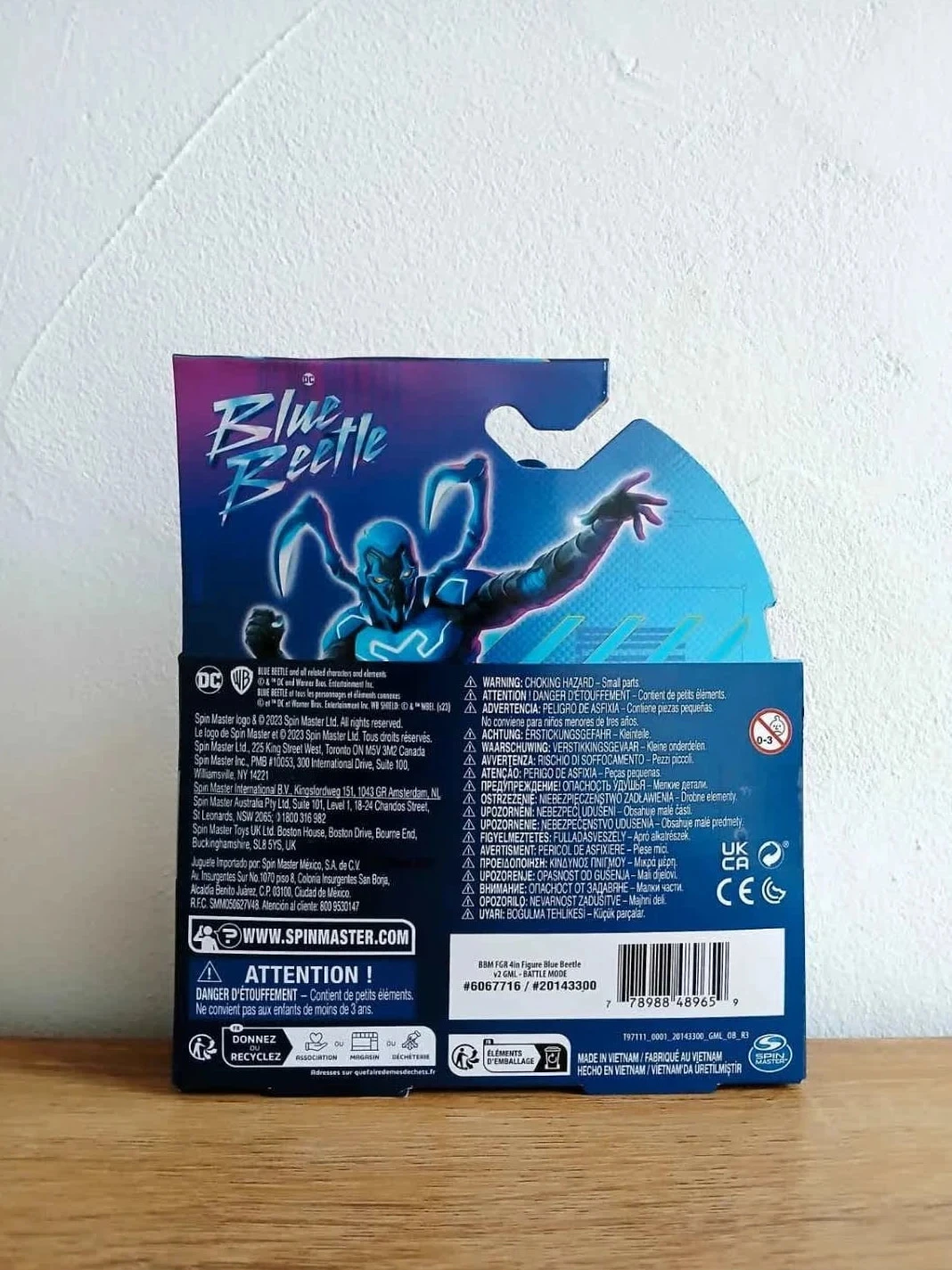 Figurine Spin Master DC Comics Blue Beetle battle mode – photo 2